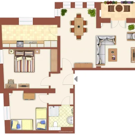 Berringer, Knurrhahn, Direkt An Der Promenade Apartment